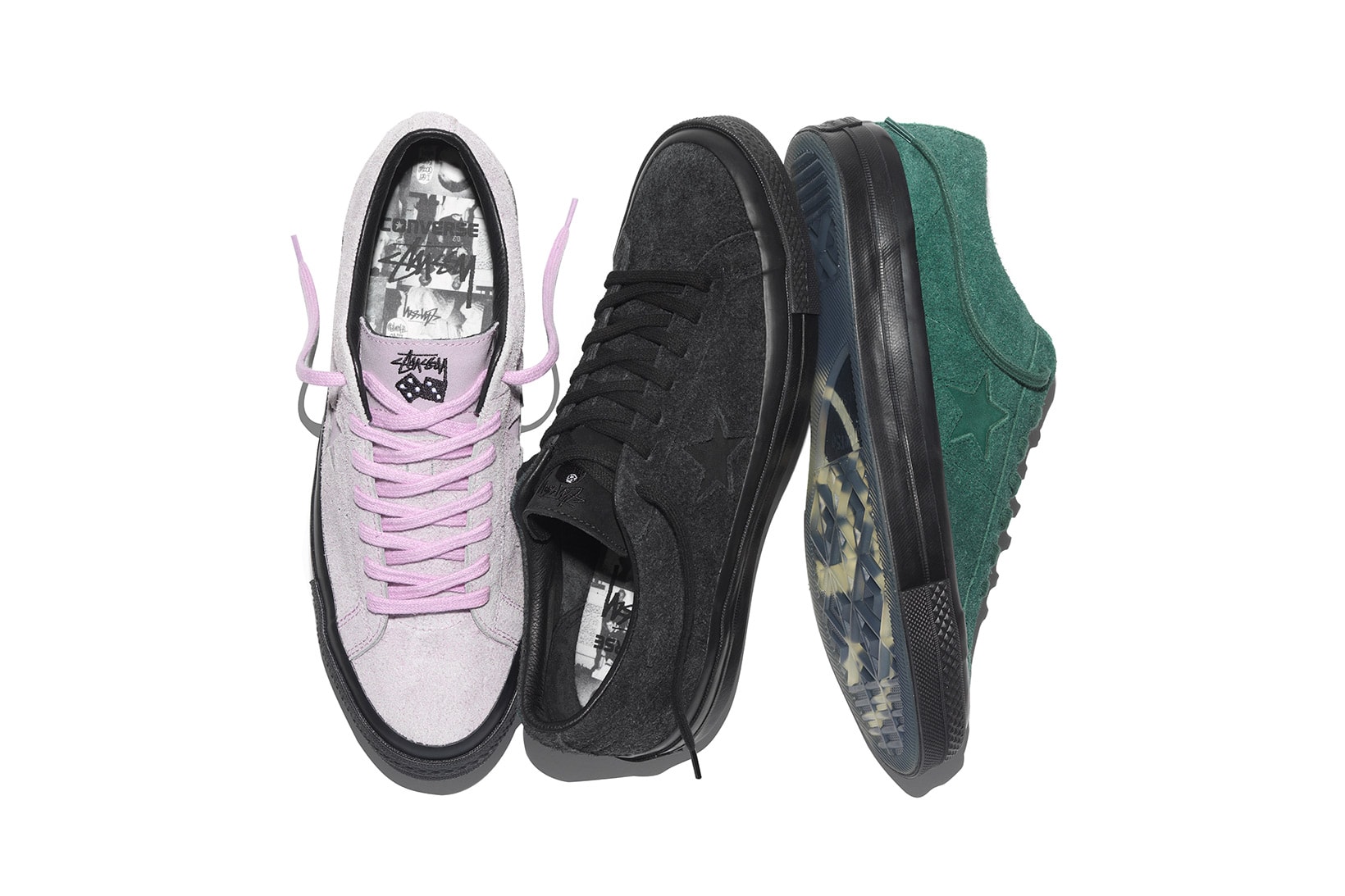 Stussy Converse One Star Silhouette