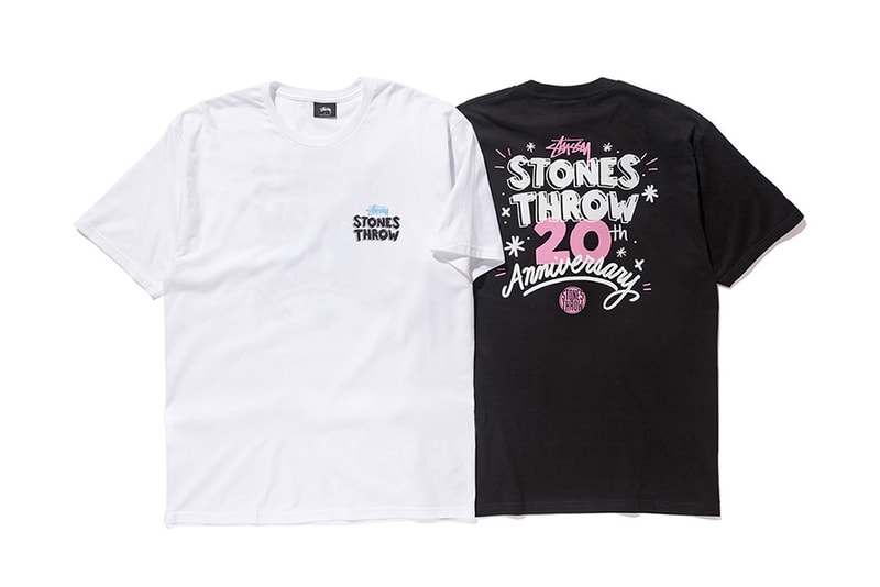 Stussy Stones Throw 20th Anniversary Coach Jacket T Shirt J Rocc Mixtape