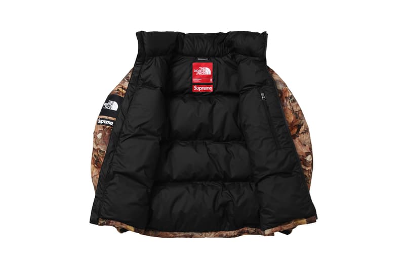 Supreme x The North Face 2016 Fall/Winter Jackets, Real Tree Camo, Tree Camo, Nuptse