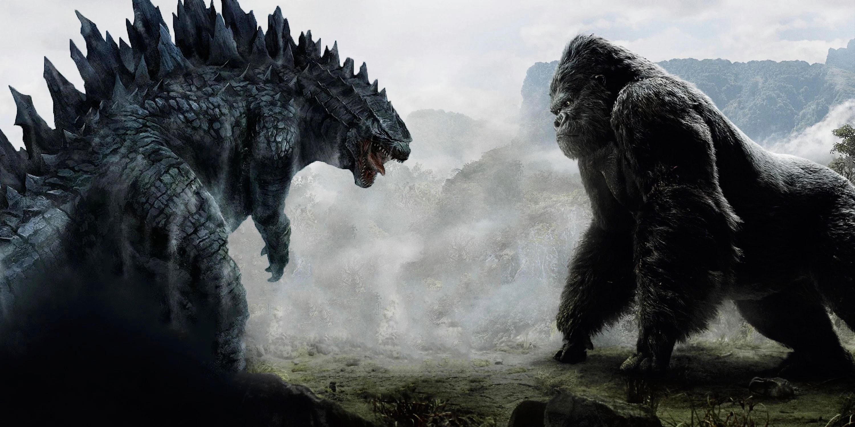 10 Greatest Crossover Battles in Cinematic History King Kong Skull Island Godzilla Marvel DC Universe Justice League Avengers