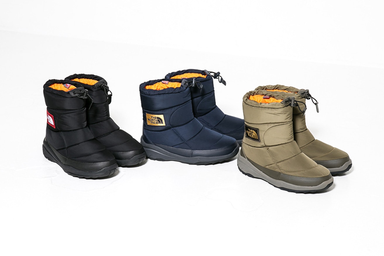 The North Face New Nuptse Booties Collection 2016 Winter Boots Fall Snow TNF