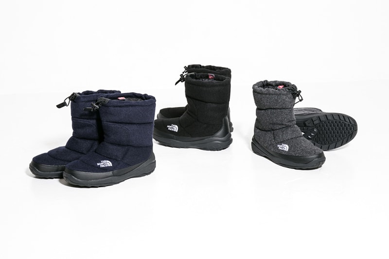 The North Face New Nuptse Booties Collection 2016 Winter Boots Fall Snow TNF