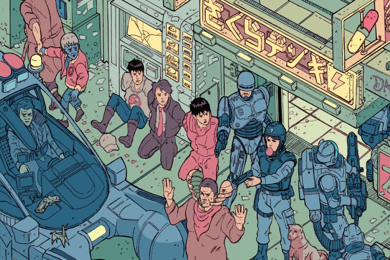 The Raid Sci-Fi Poster Josan Gonzalez and Laurie Greasley