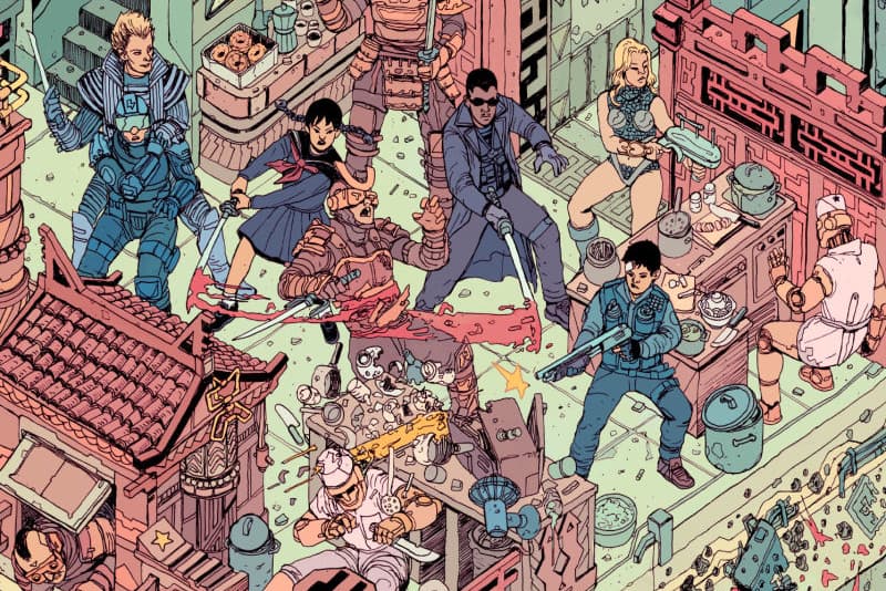 The Raid Sci-Fi Poster Josan Gonzalez and Laurie Greasley