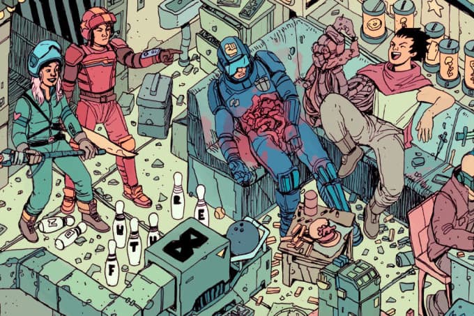 The Raid Sci-Fi Poster Josan Gonzalez and Laurie Greasley