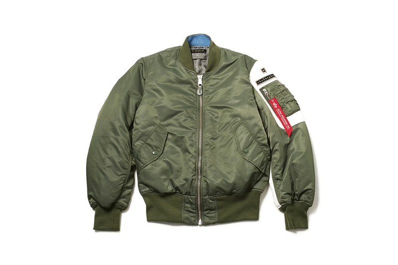 The Shepherd Undercover fragment design MA 1 Bomber military green