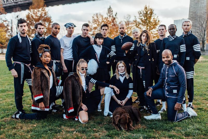 Thom Browne Thanksgiving Football NYC