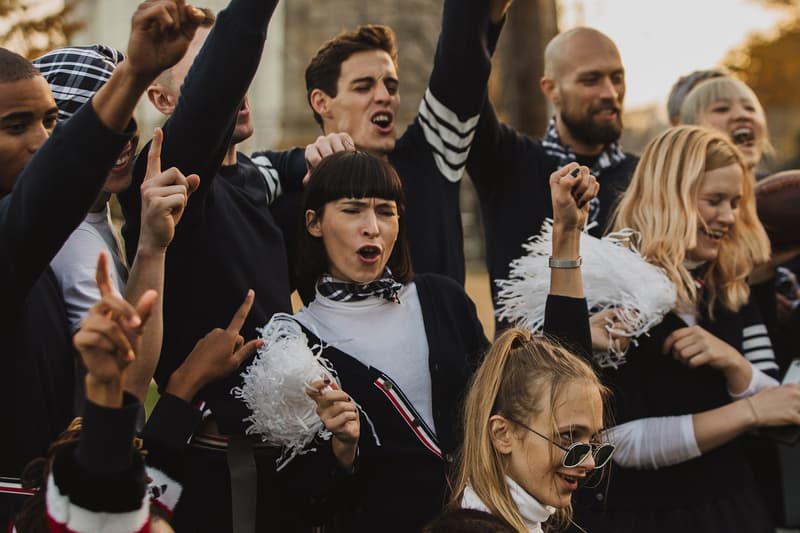 Thom Browne Thanksgiving Football NYC