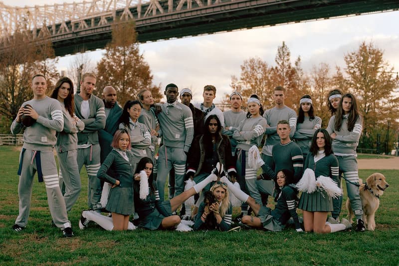 Thom Browne Thanksgiving Football NYC