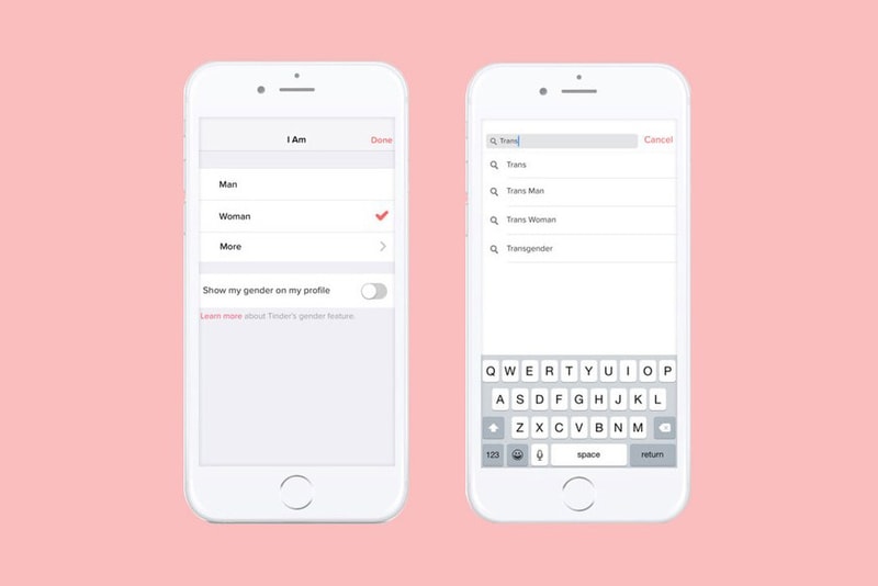 Tinder Gender Updates
