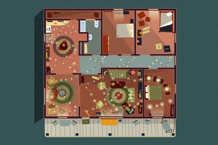 A Look at Home Floor Plans From Cult TV Shows