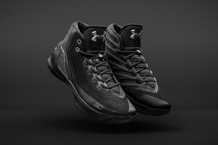 Under Armour Curry 3 "Trifecta Black" Is Available for Pick Up Now