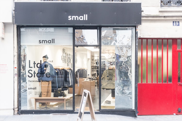Universal Works Ltd. x Small Pop-up Shop Lands in Paris