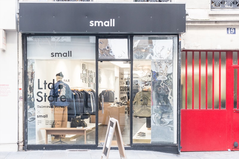 Universal Works Ltd. x Small Pop-up Shop Paris