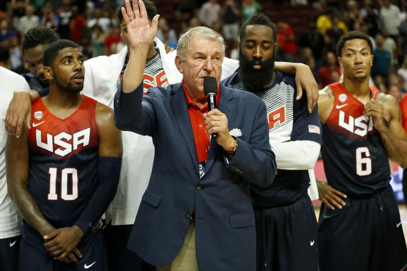 Jerry Colangelo usa mens basketball olympics nba