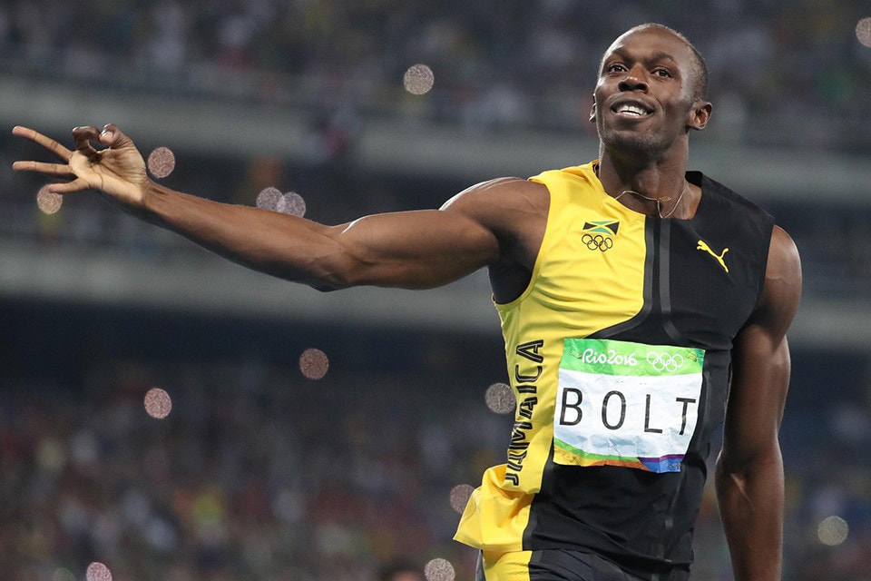 Usain Bolt Reportedly Wants to Be a Professional Football Player Retirement Soccer Manchester United Dortmund