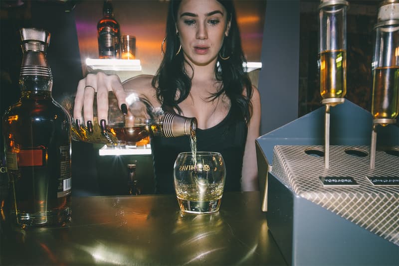 Venus X gnarianna DJ HYPEBEAST Chivas Regal Ultis Party