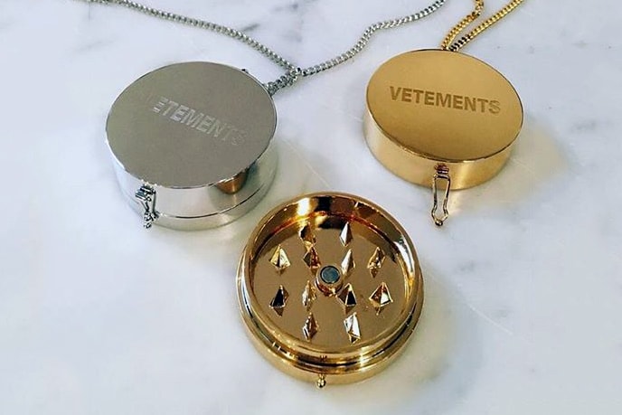 Vetements Unveils a Necklace That Doubles as a Grinder