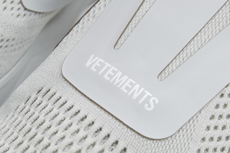 Vetements Reebok Pump Supreme Grey Dover Street Market Exclusive