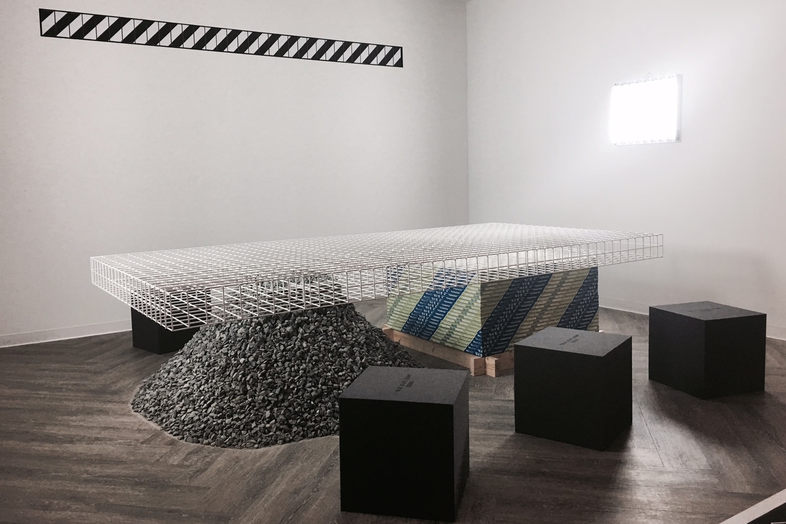 Virgil Abloh Furniture Design Art Basel Miami Beach Chair Table Credenza