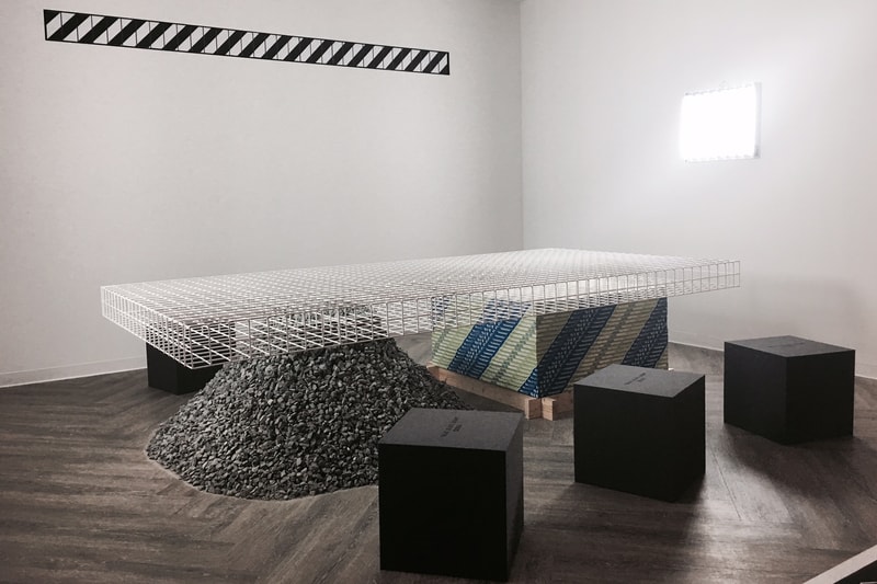 Virgil Abloh Furniture Design Art Basel Miami Beach Chair Table Credenza