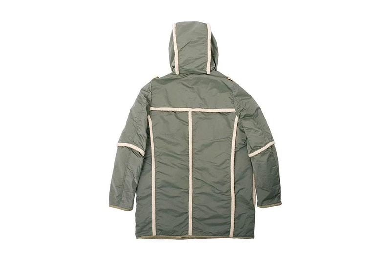 visvim Olive Military Nylon Hudson Jacket
