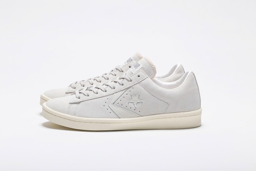White Atelier by Converse suede Pro Leather OX limited edition