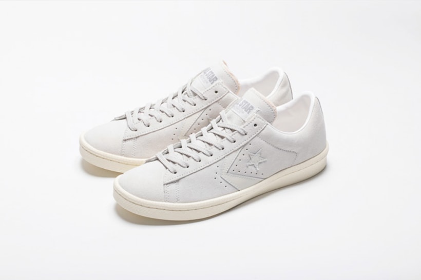 White Atelier by Converse suede Pro Leather OX limited edition