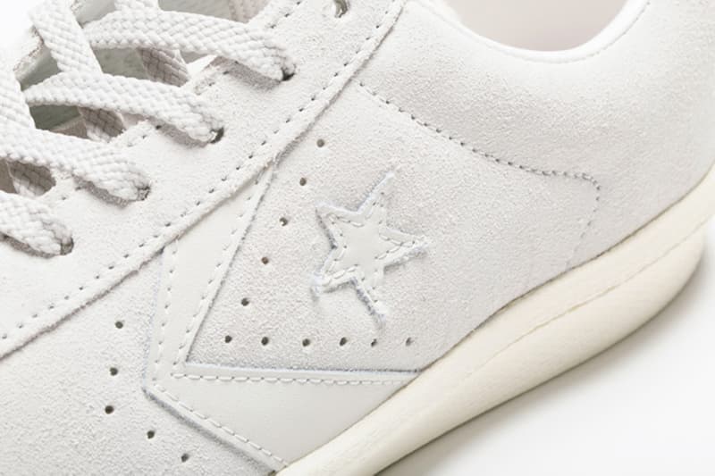 White Atelier by Converse suede Pro Leather OX limited edition