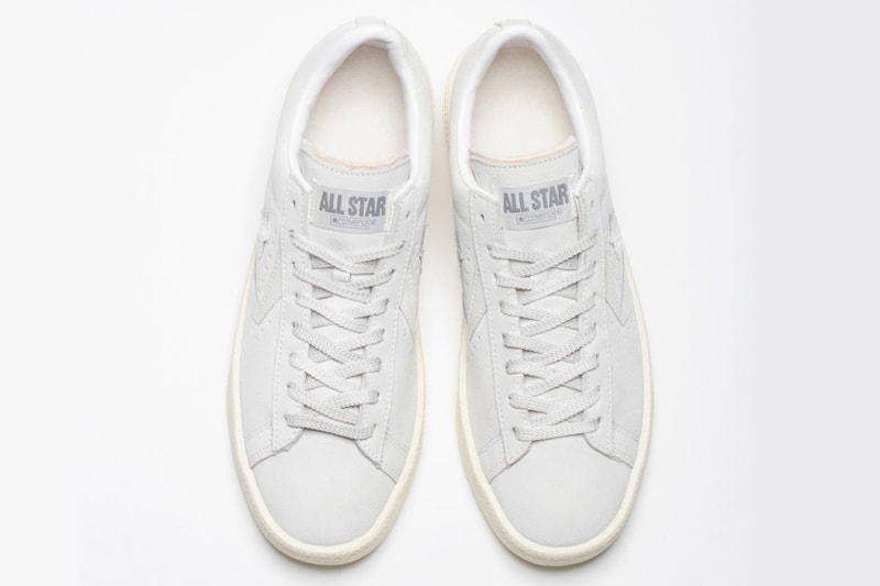 White Atelier by Converse suede Pro Leather OX limited edition