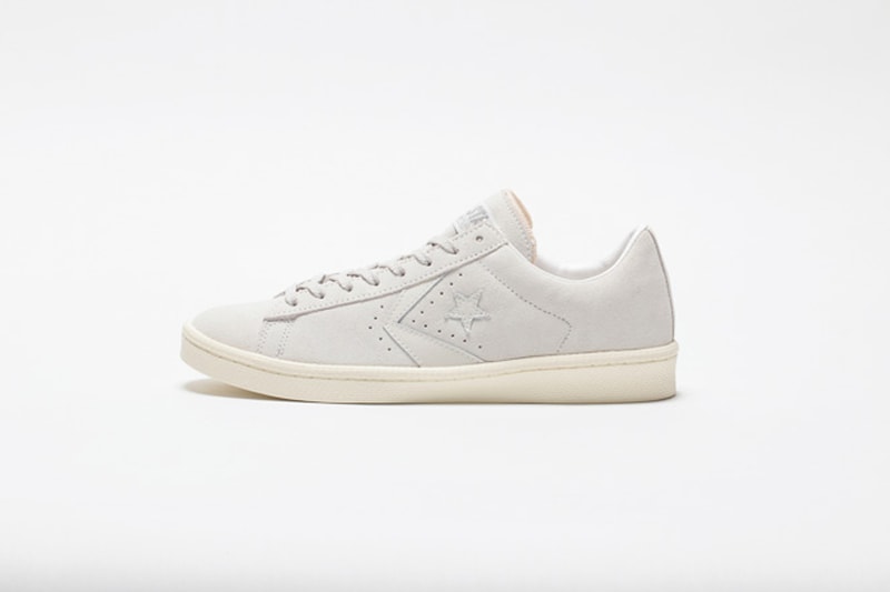 White Atelier by Converse suede Pro Leather OX limited edition