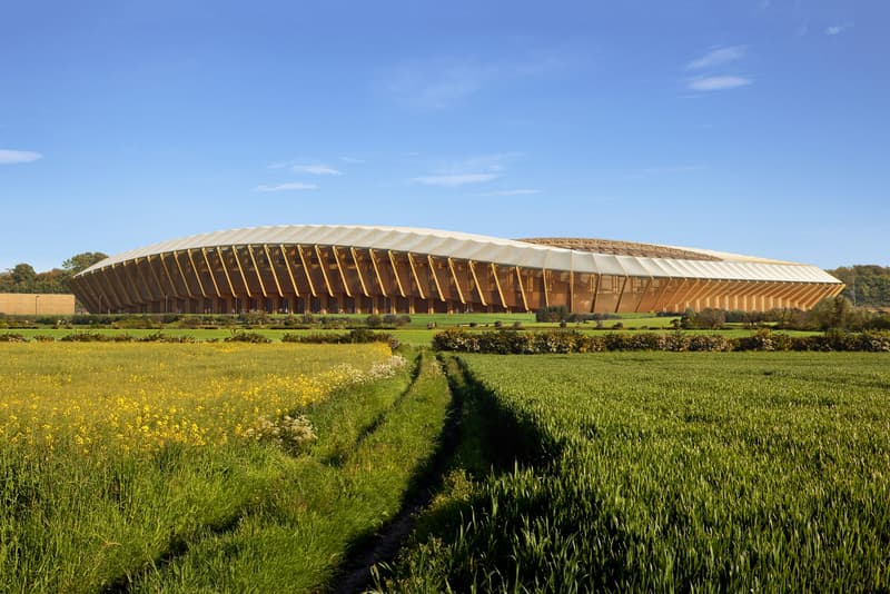 Zaha Hadid Architects First Wooden Soccer Stadium Forest Green Rovers