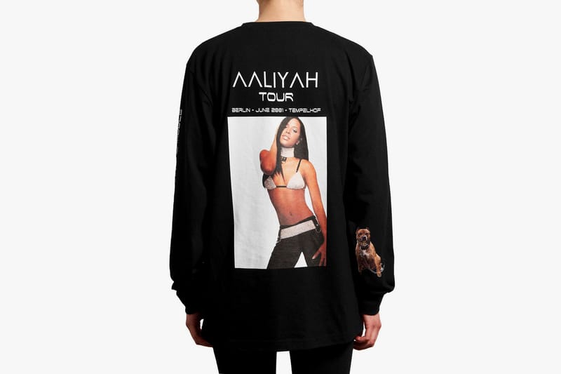 '032c' Drops a Special Tribute T-Shirt for the Princess of R&B, Aaliyah