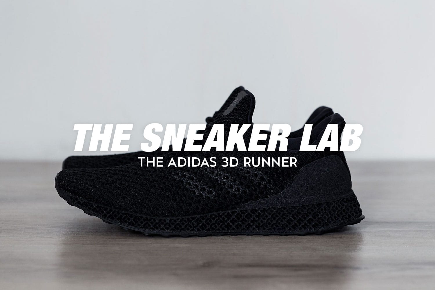 adidas 3d runner black