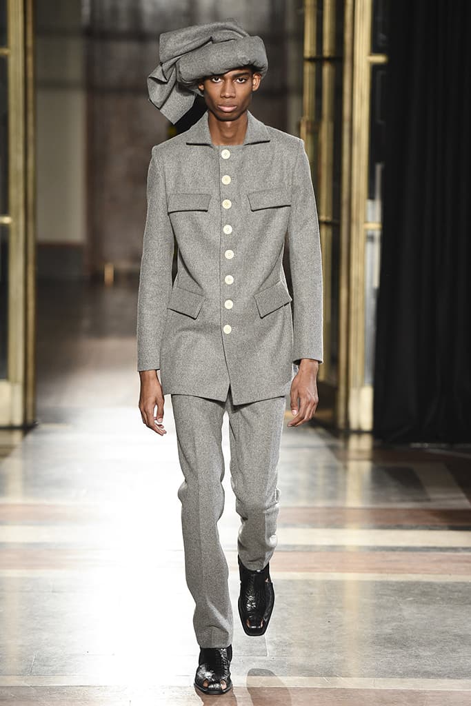 Wales Bonner 2017 Fall Winter Collection Runway Shows London Fashion Week Men's