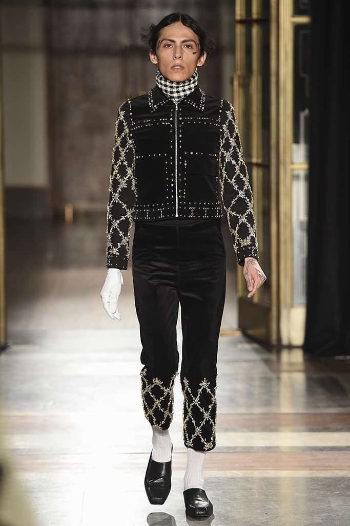 Wales Bonner 2017 Fall Winter Collection Runway Shows London Fashion Week Men's