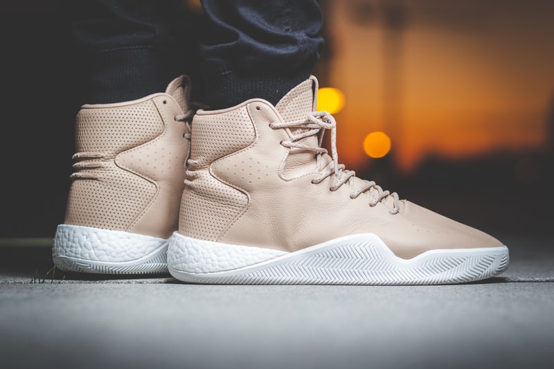 adidas Originals Tubular Instinct BOOST Leather Tan Black