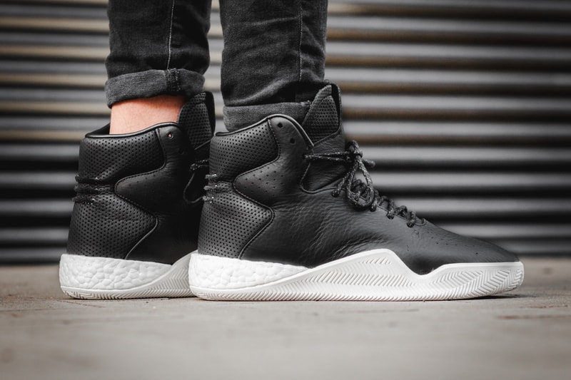 adidas Originals Tubular Instinct BOOST Leather Tan Black