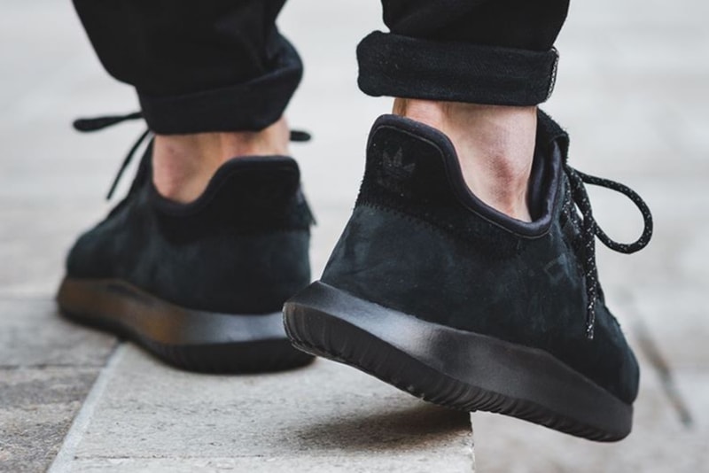 adidas Originals Tubular Shadow All-Black Suede