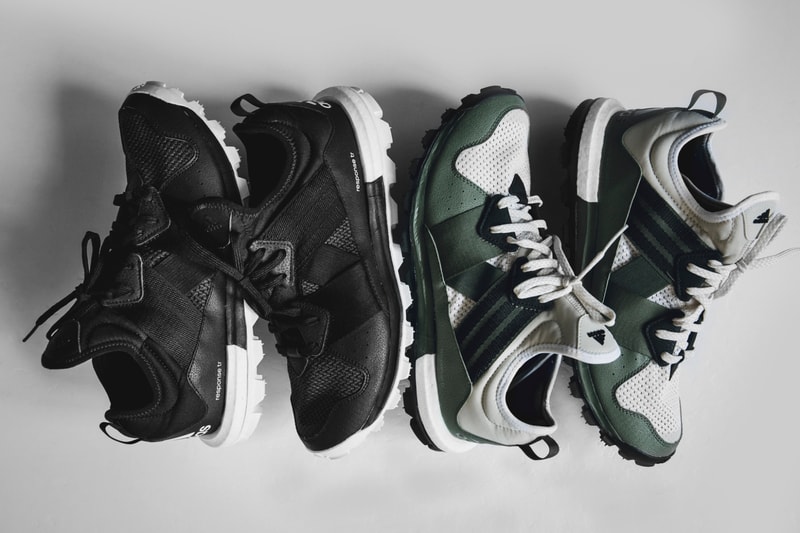 adidas Response Trail Boost Black Brown Green Continental BOOST