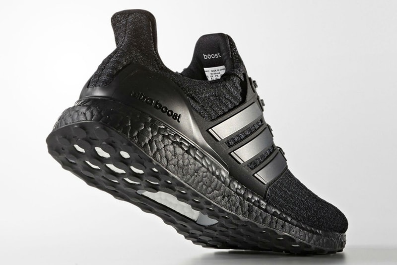 adidas Unveils the UltraBOOST 3.0 In "Triple Black" Three Stripes Germany Black BOOST Midsole