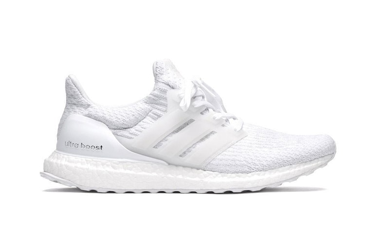 The adidas UltraBOOST 3.0 "Triple White" Gets Restocked