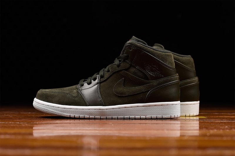 Air Jordan 1 Mid Sequoia UNDFTD UNDEFEATED