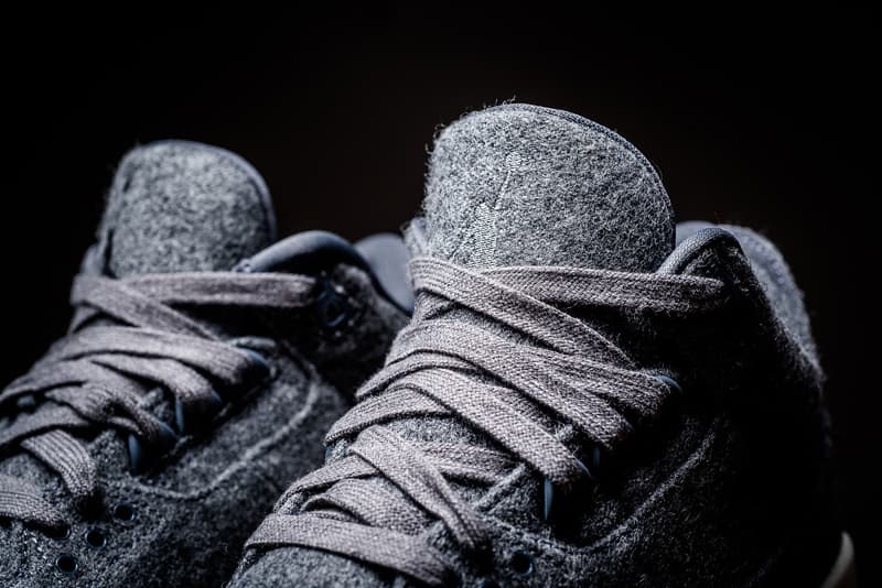 Air Jordan 3 Grey Wool