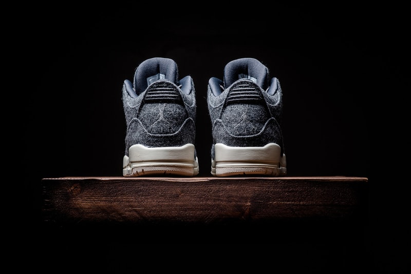 Air Jordan 3 Grey Wool