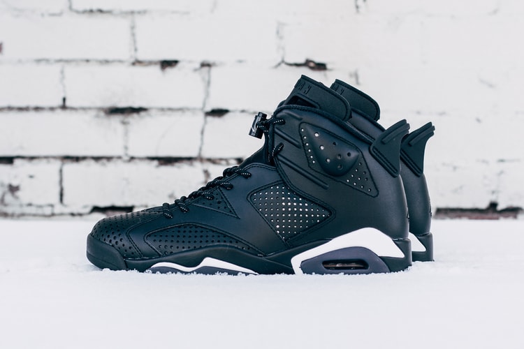 The Air Jordan 6 Gets a "Black Cat" Makeover