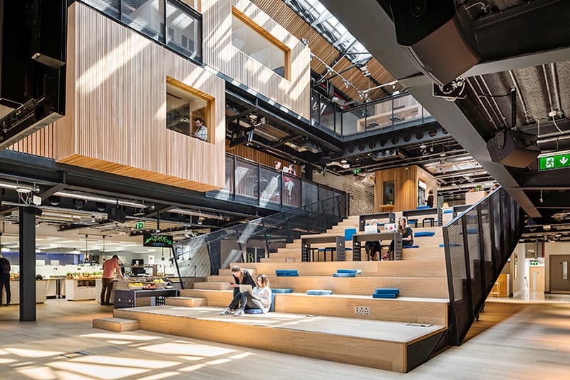 Airbnb's Dublin International Headquarters Is a Giant Space With 29 Neighborhoods