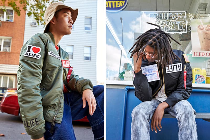 ALIFE Alpha Industries MA-1 Patch Jacket