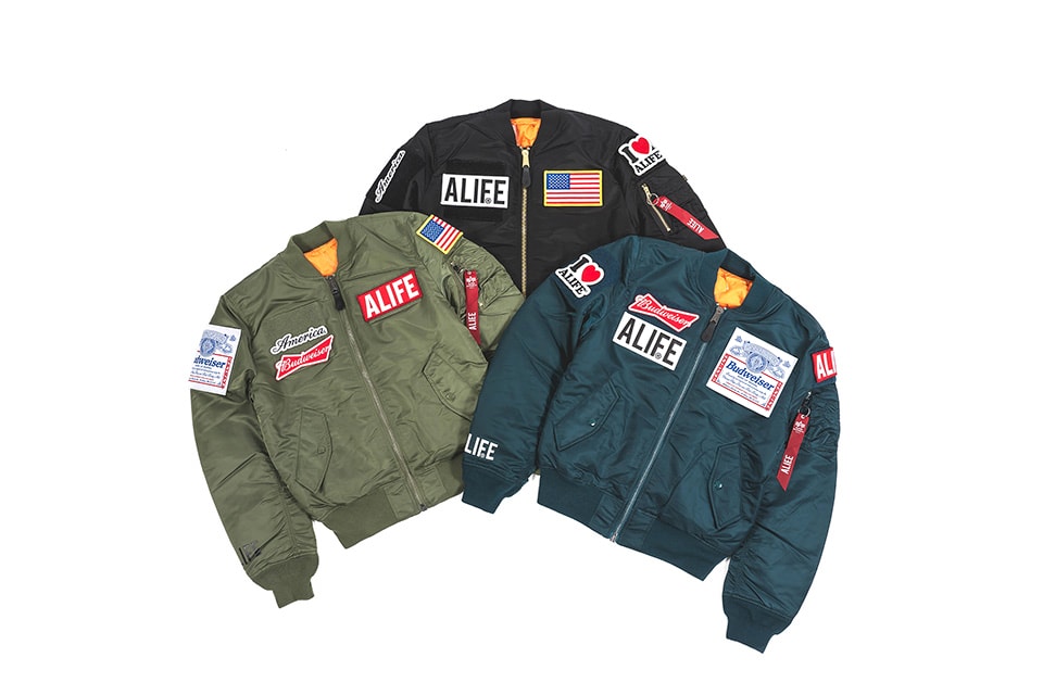 ALIFE Alpha Industries MA-1 Patch Jacket