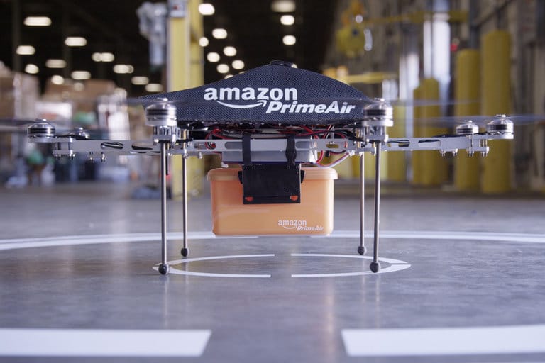 New Video Shows Amazon Completing First Ever Drone Delivery